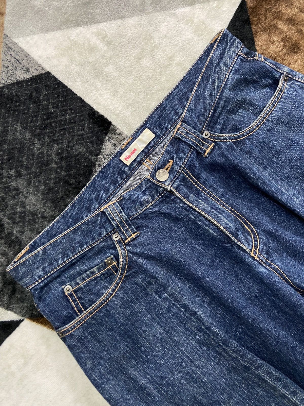 Issey Miyake Issey Ne-Net Cropped Ballon Jeans Japan Street Style Size US 31 - 4 Thumbnail