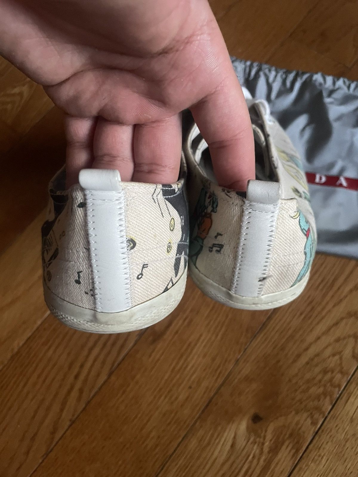 Prada MEN’S PRADA LOWTOP RUNWAY CHUCKS Size US 7 / EU 40 - 6 Thumbnail