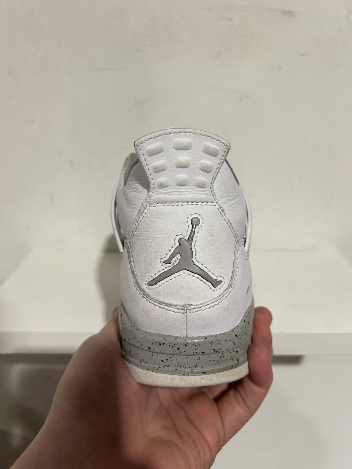 Jordan Brand JORDAN 4 WHITE OREO SIZE 9.5 PREOWNED Size US 9.5 / EU 42-43 - 7 Thumbnail