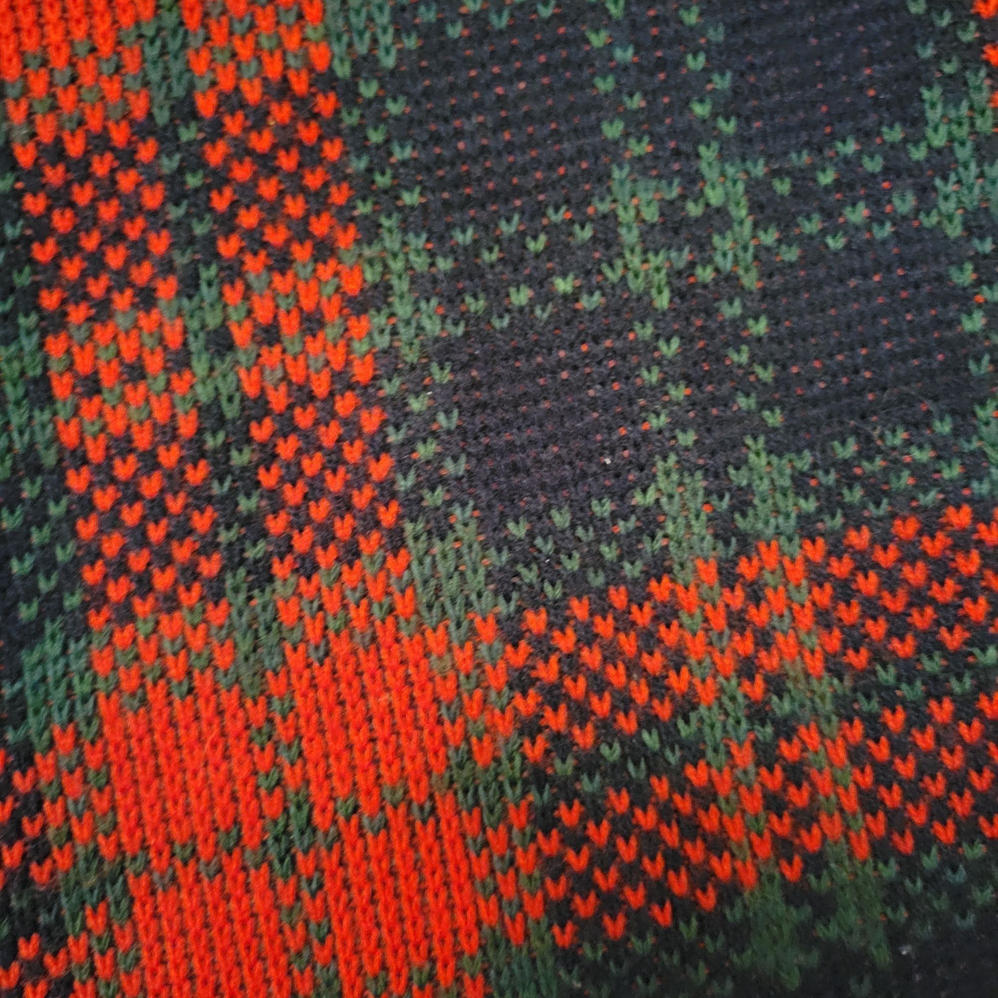 Other Vintage Rannoch Tartan Plaid Cardigan Sweater S Red Navy Acr Size S / US 4 / IT 40 - 5 Thumbnail