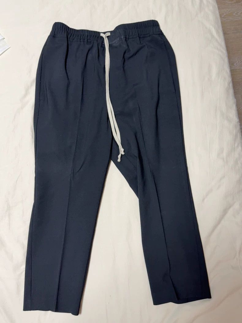 Rick Owens Rick Owens Casual Pants with Drawstring Waist Size US 27 - 1 Thumbnail