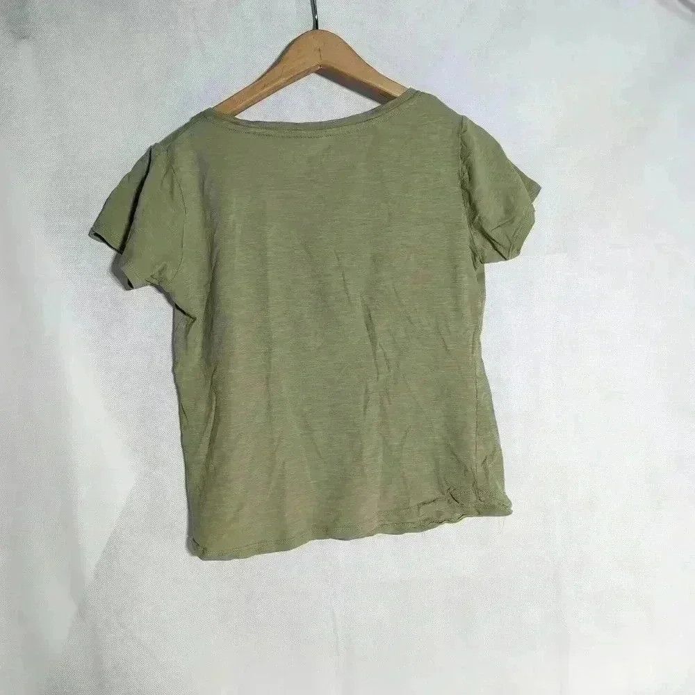 Cotton On Cotton One You've Found the One Olive ladies cotton top sz Size XS / US 0-2 / IT 36-38 - 2 Thumbnail