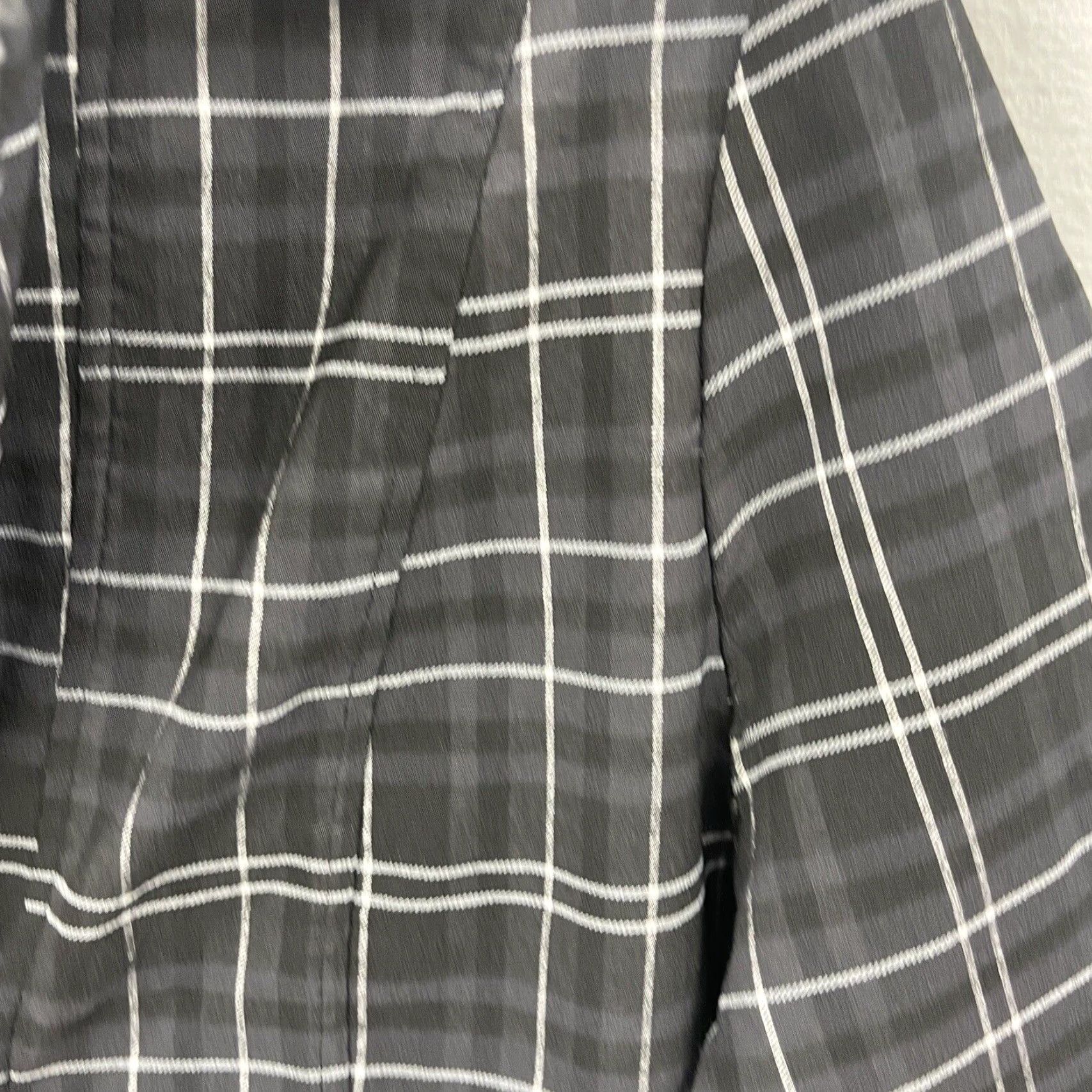 Killstar Killstar Jacket Womens 4XL Black Freak Flag Plaid Zip Casual Theme Flag Size XXL / US 16-18 / IT 52-54 - 5 Thumbnail