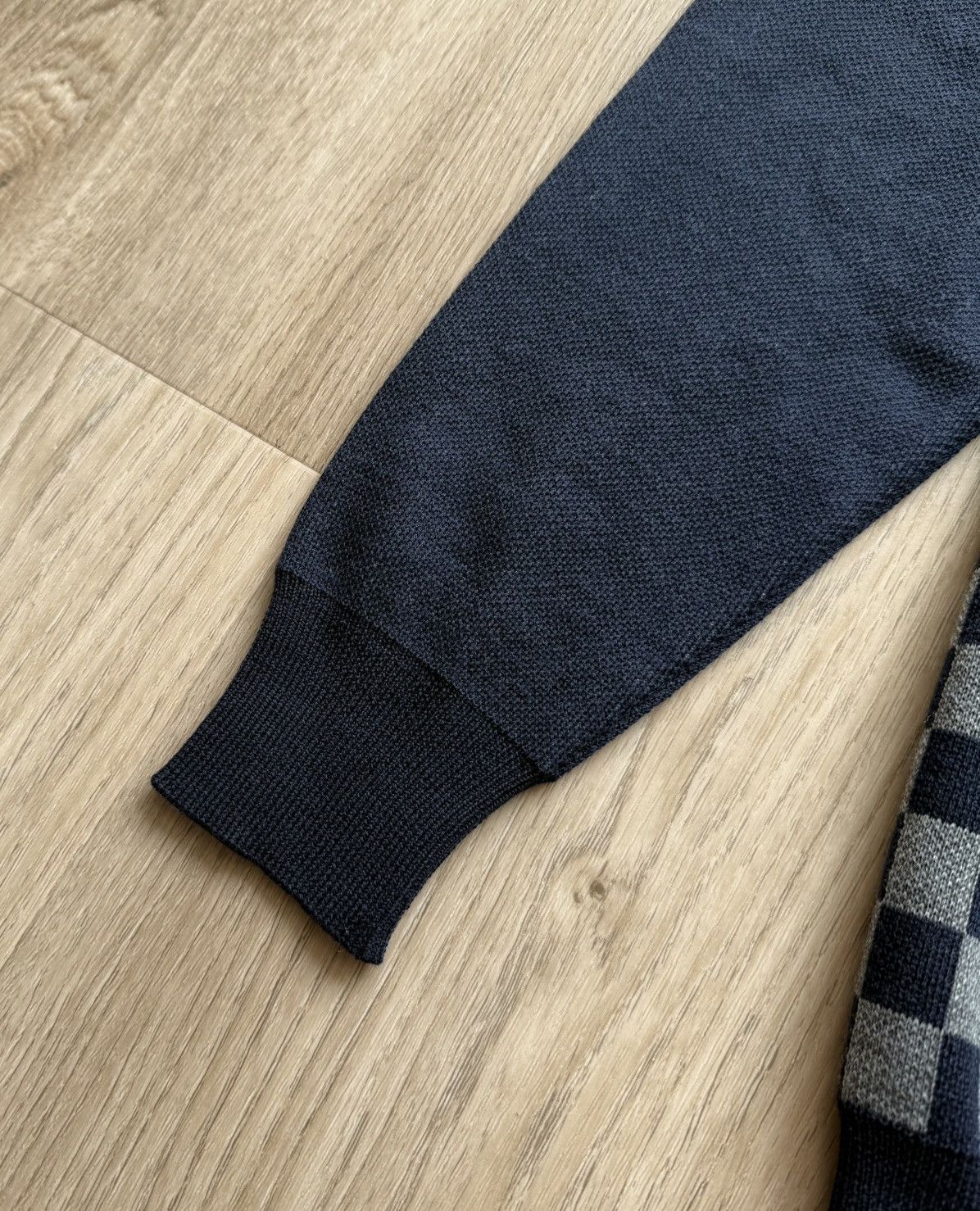 Bally Bally Switzerland Navy Blue Wool Sweater Size US L / EU 52-54 / 3 - 2 Thumbnail