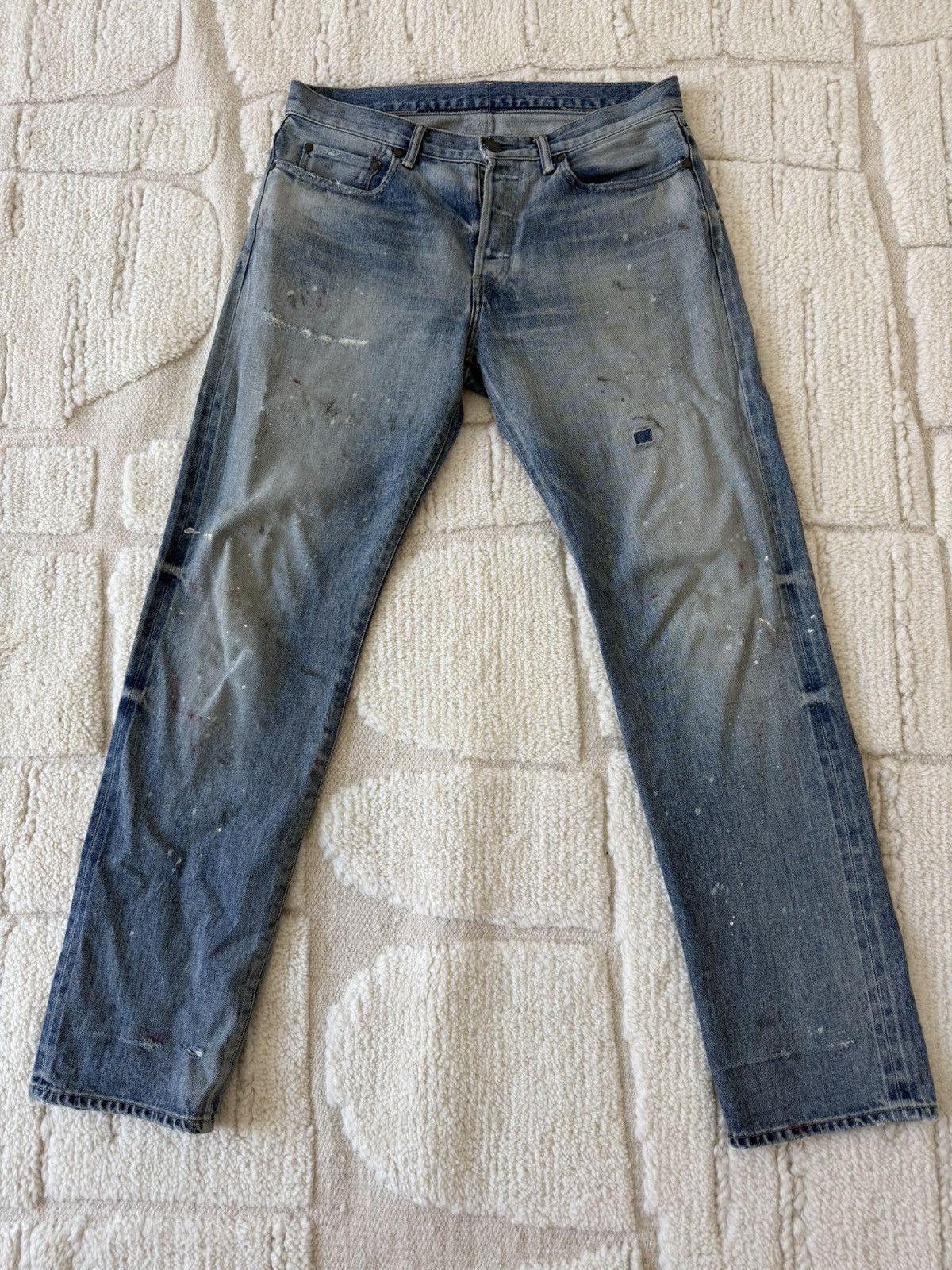 John Elliott John Elliott Blue Selvedge Daze sz 32 Size US 32 / EU 48 - 1 Thumbnail