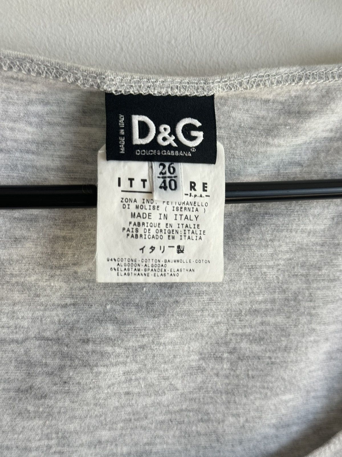 Dolce & Gabbana Tank top Dolce & Gabbana No Logo y2k original luxury item Size S / US 4 / IT 40 - 2 Thumbnail