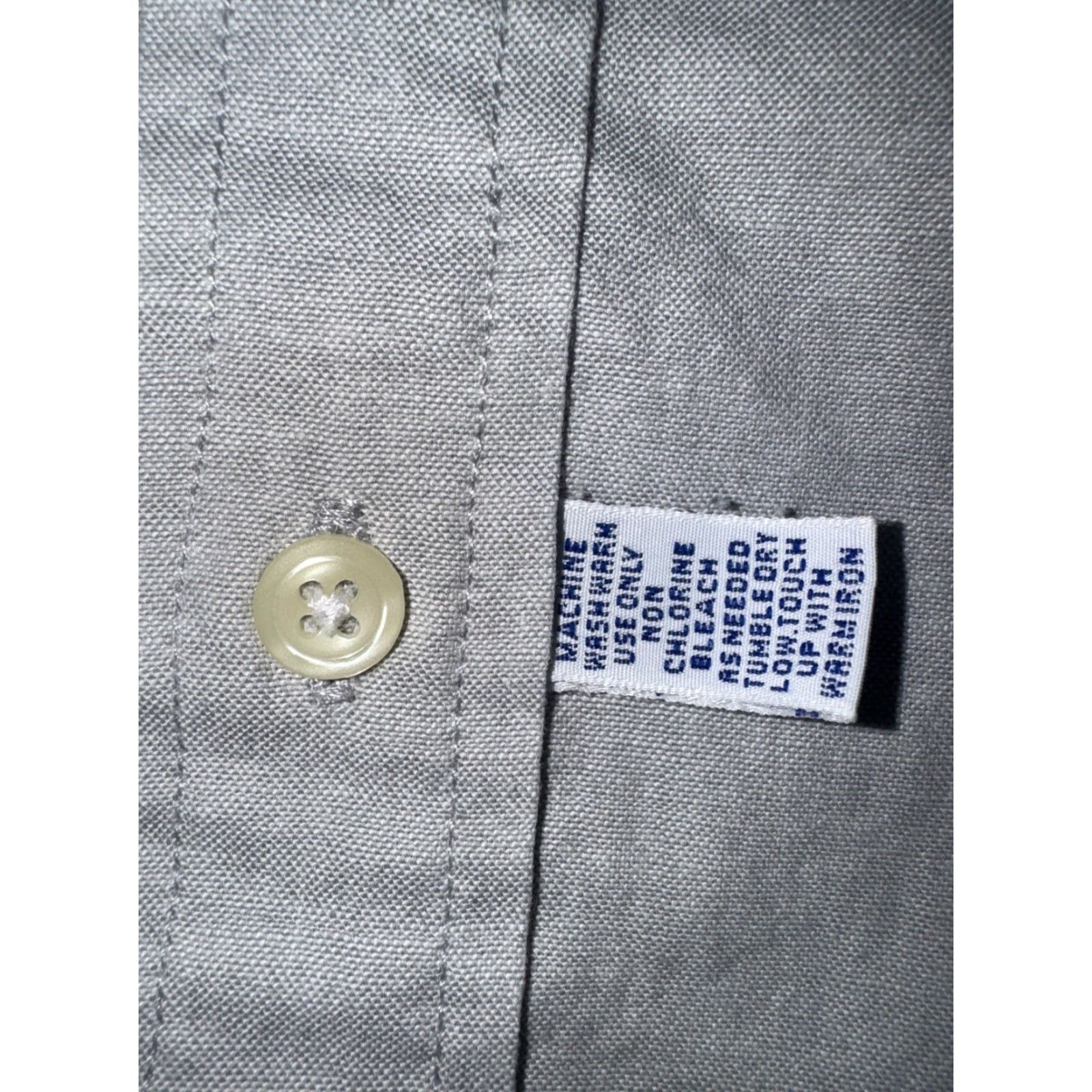 Ralph Lauren Ralph Lauren Shirt Blue Oxford Button-Down Classic Fit L Cotton Pony Logo Mens Size US L / EU 52-54 / 3 - 3 Thumbnail