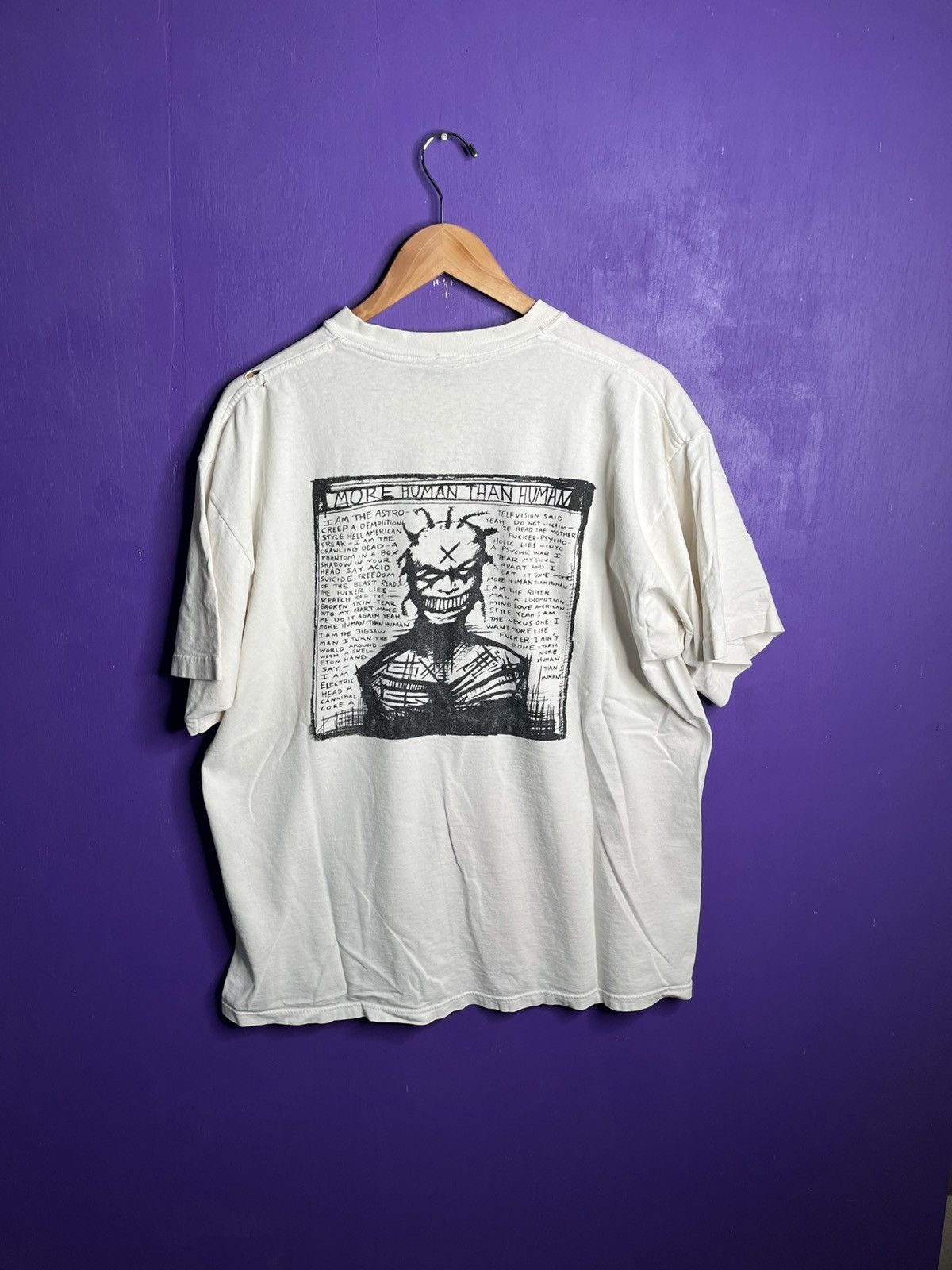Band Tees × Vintage Vintage 90s White Zombie electric head tour t-shirt Size US XL / EU 56 / 4 - 2 Thumbnail