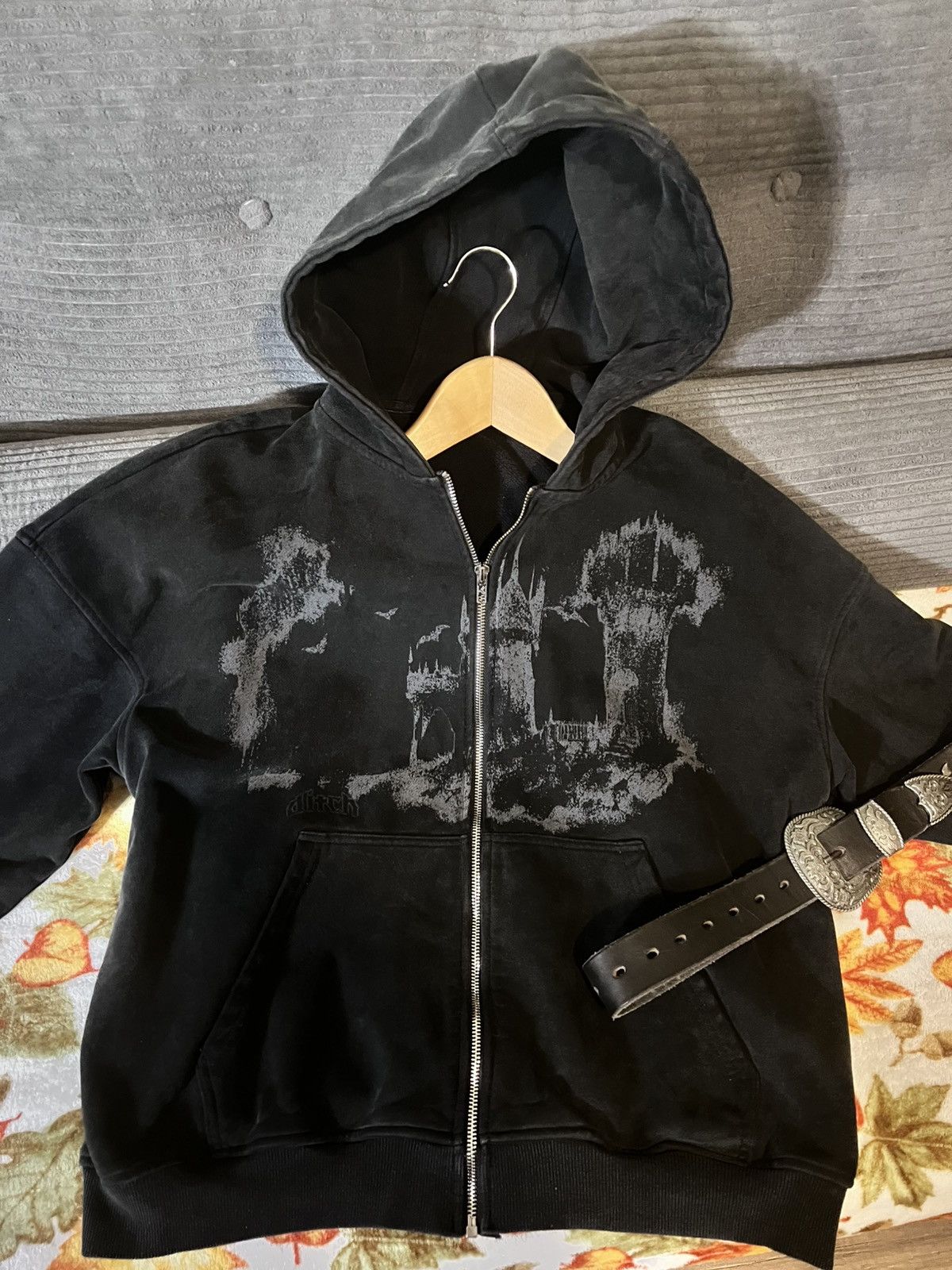 Japanese Brand Ditch 50k opium zip up Size US M / EU 48-50 / 2 - 1 Thumbnail