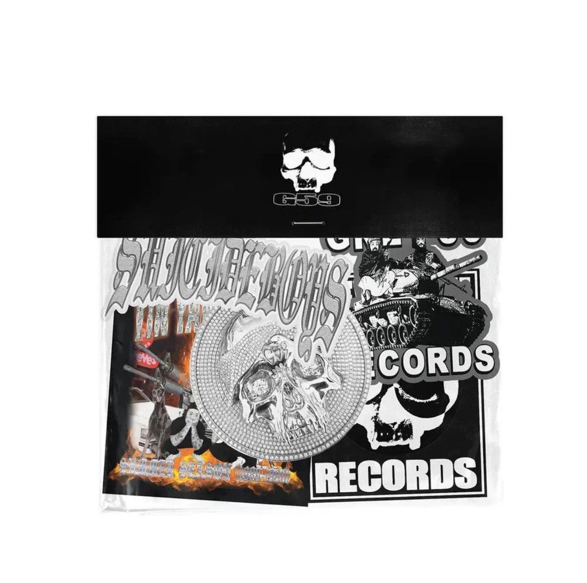 G59 Records G59 sticker pack Size ONE SIZE - 1 Thumbnail