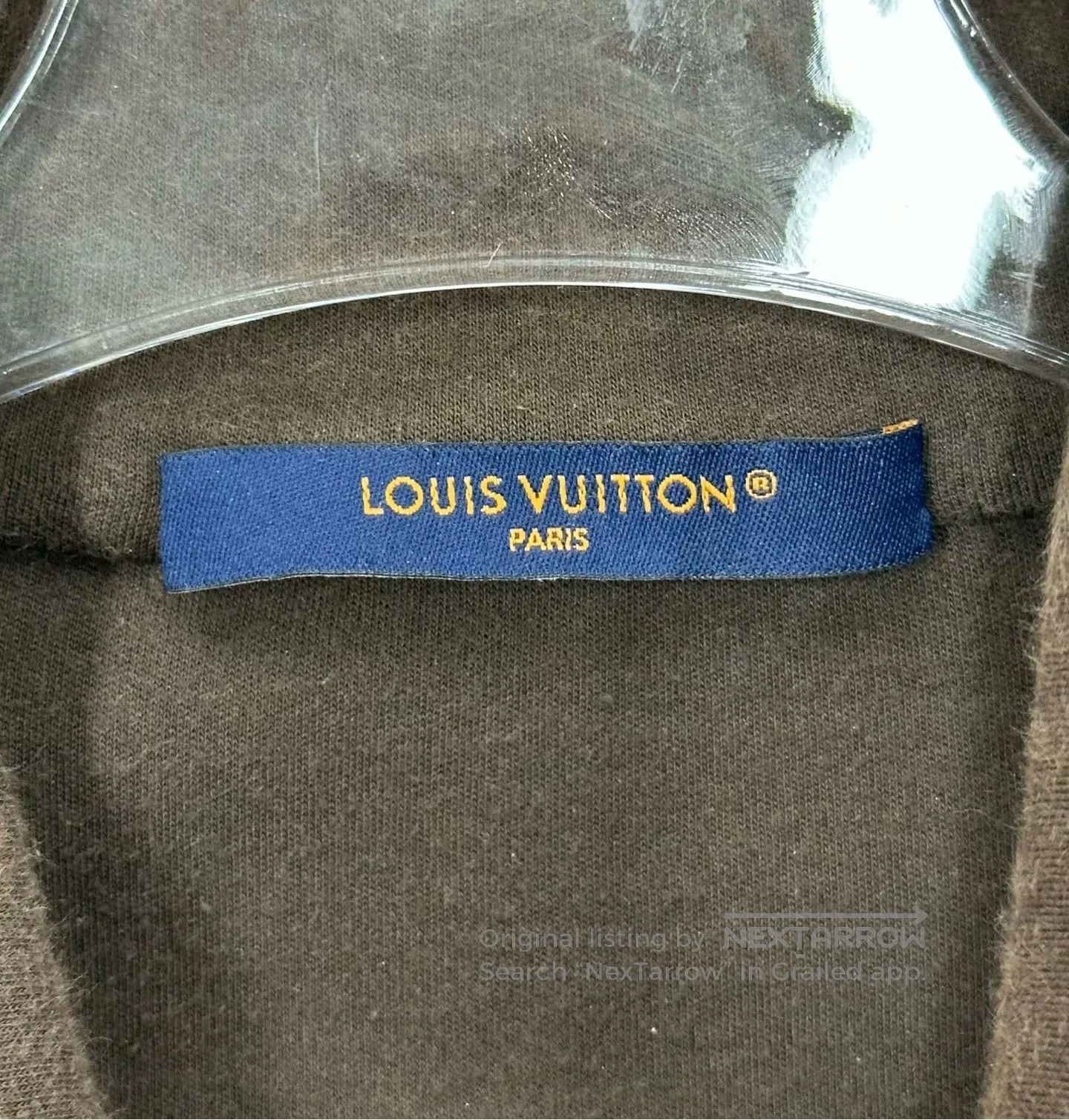Louis Vuitton Louis Vuitton Brown embroidered logo single-breasted jacke Size US XL / EU 56 / 4 - 3 Thumbnail