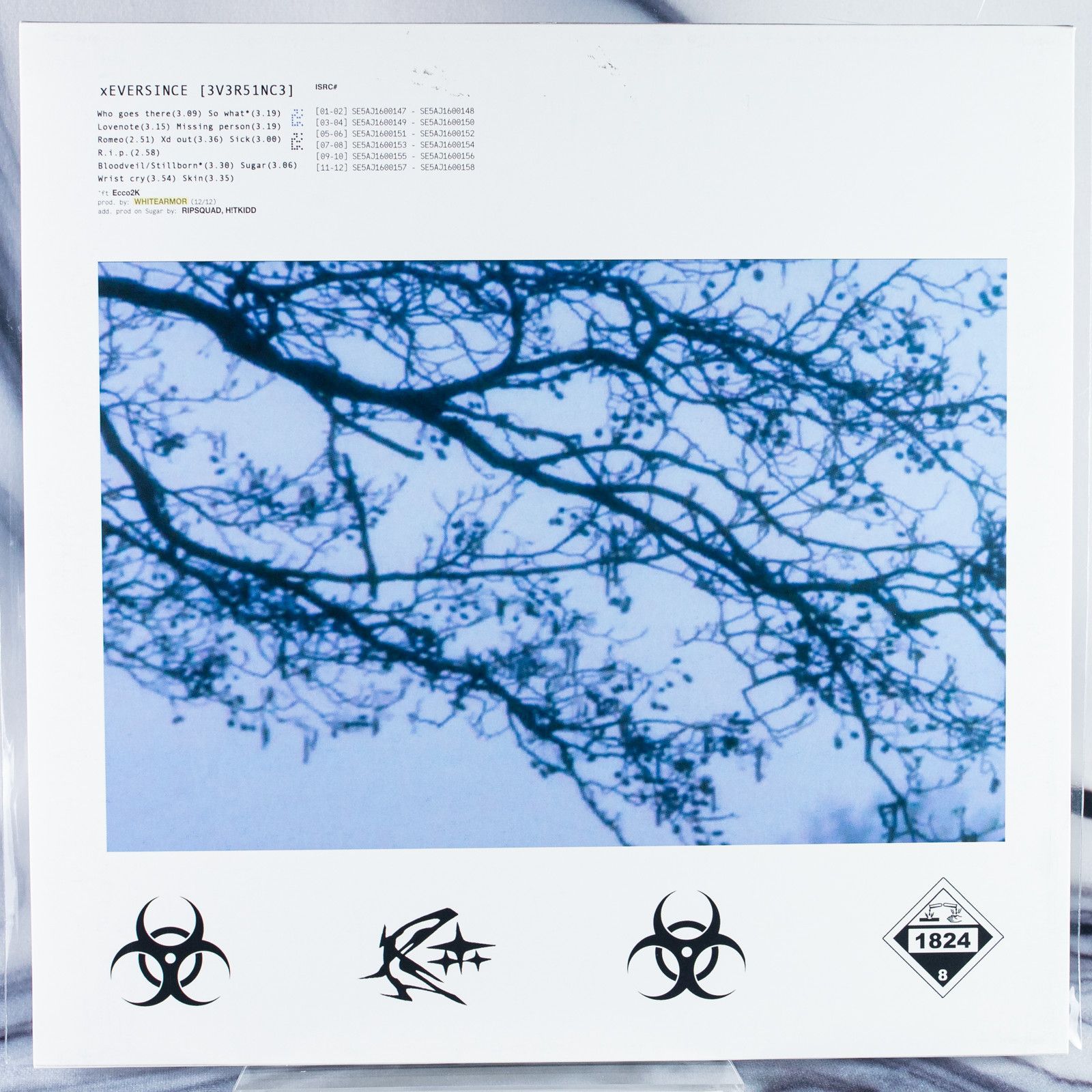 Drain Gang × Sad Boys BLADEE VINYL EVERSINCE SIGNED AUTOGRAPHED Ecco2k Size ONE SIZE - 6 Thumbnail