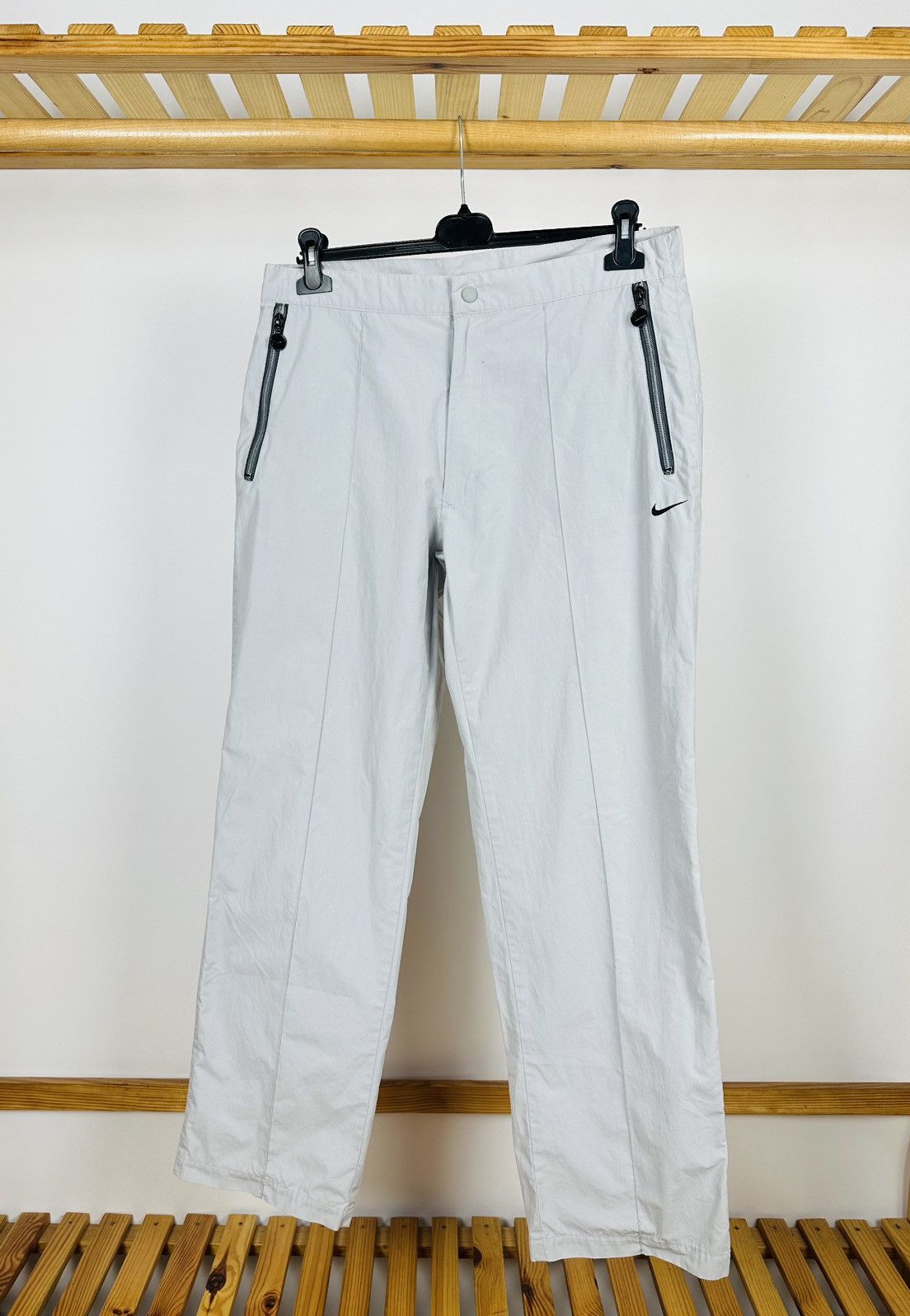 Nike Vintage Nike Sweatpants Swoosh Drill Size M Size US 32 / EU 48 - 1 Thumbnail