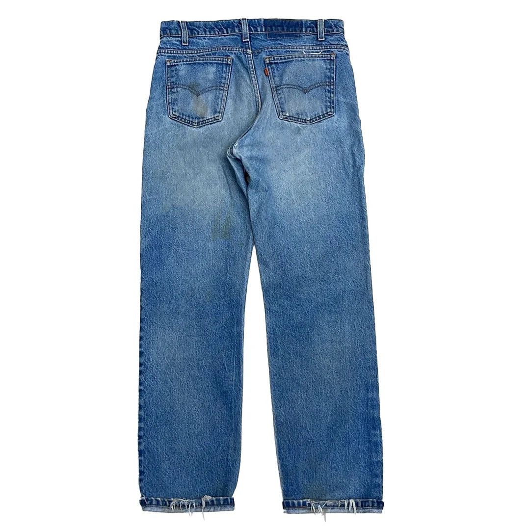 Levi's × Vintage Levi’s 505 1970 70s Vintage W33 L29 USA Made Denim Jeans Size US 33 - 1 Thumbnail