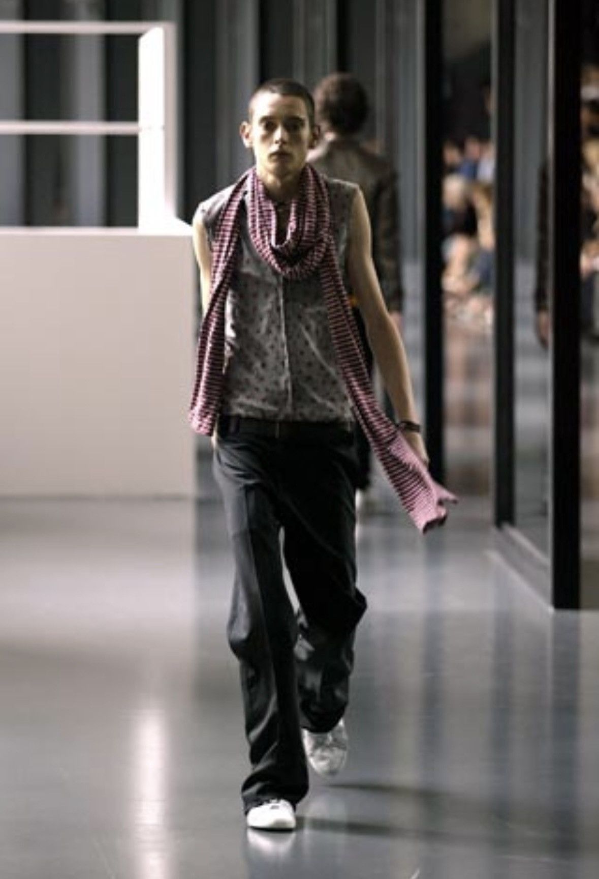 Dior × Hedi Slimane Archive! Dior Homme ss06 Union Jack mesh