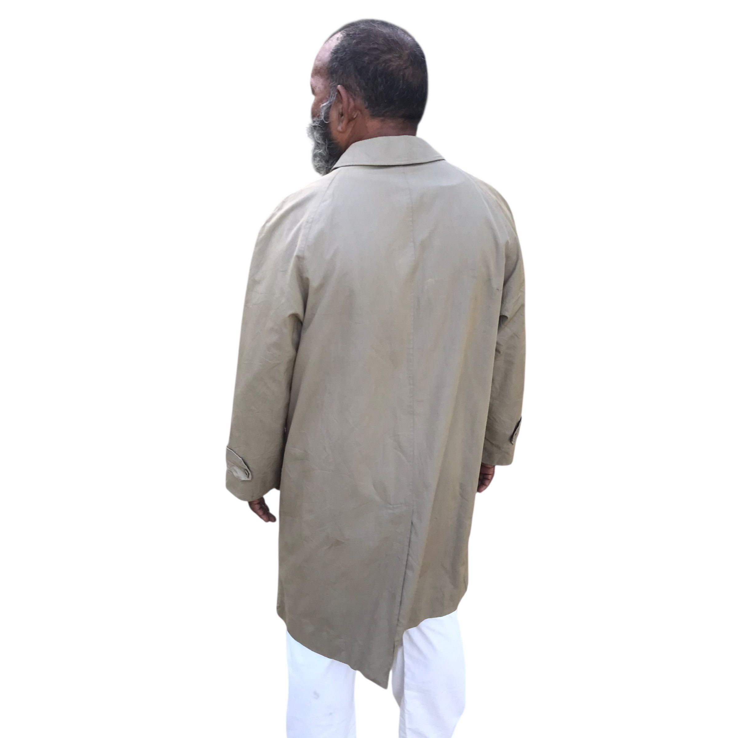 Burberry Vintage 80s Burberry Nova Check Trench Coat Made In England Size US M / EU 48-50 / 2 - 4 Thumbnail