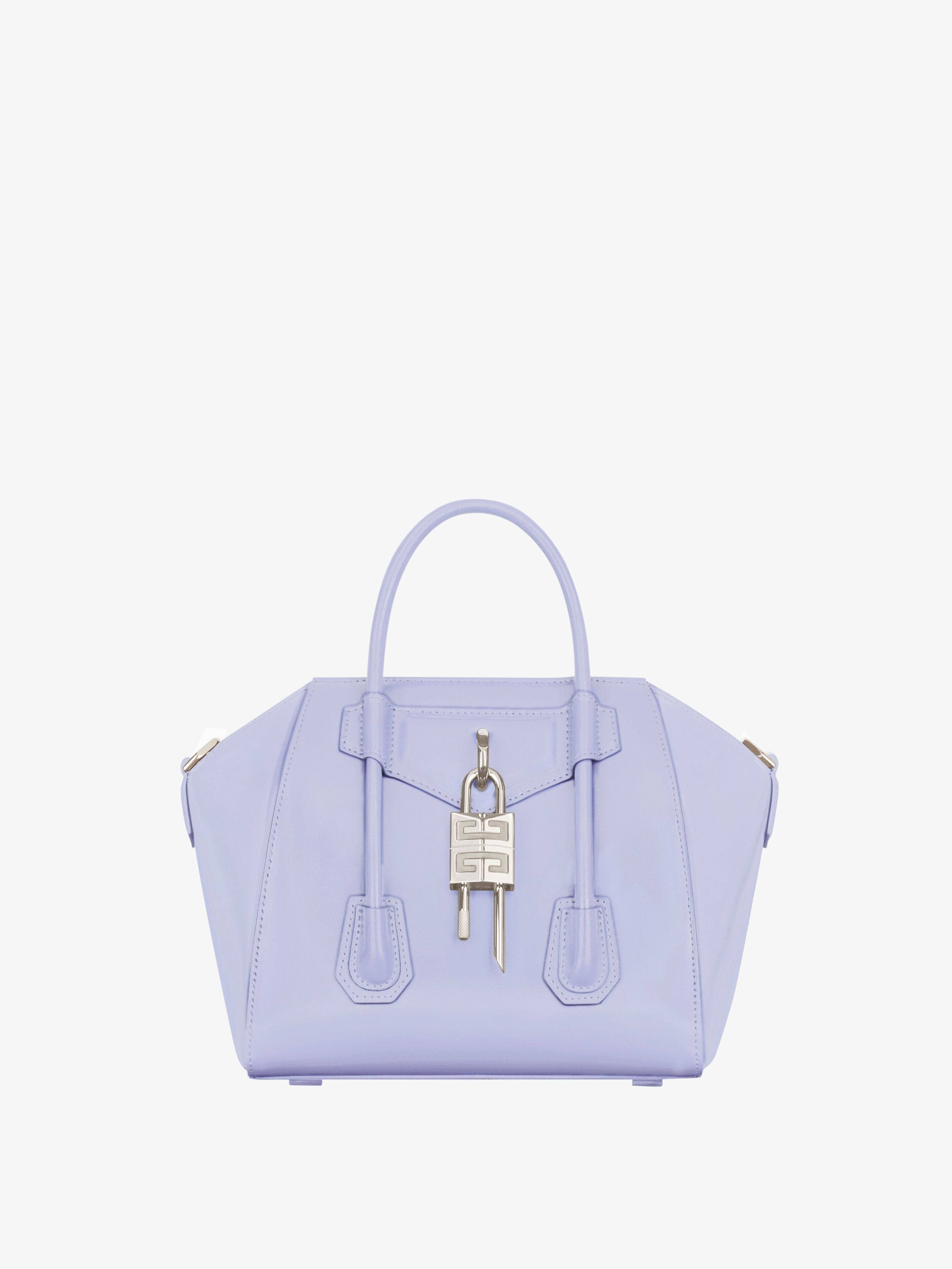 image of Givenchy O1Srvl11E0524 Size: Os Mini Lock Bag In Light Purple, Women's