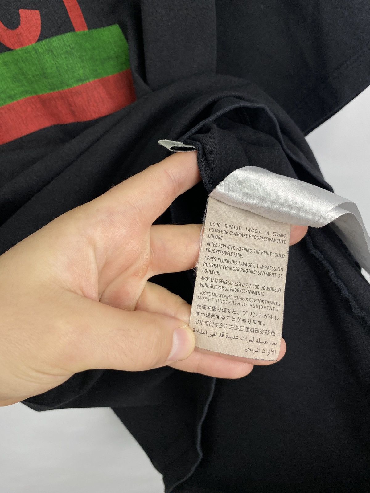 Gucci Gucci Original Logo T-Shirt Size US M / EU 48-50 / 2 - 8 Thumbnail