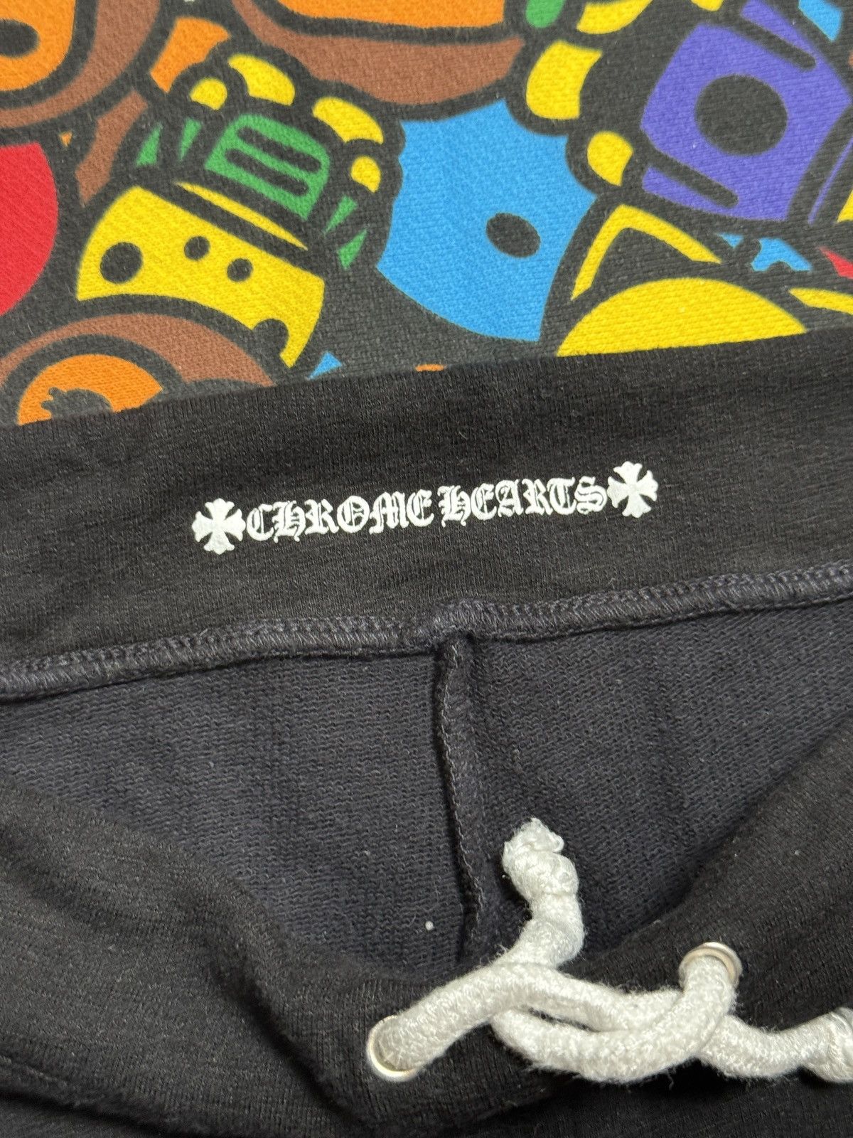 Chrome Hearts Chrome Hearts Kids Black Matty Boy Logo Sweatpants Size US 26 / EU 42 - 4 Thumbnail