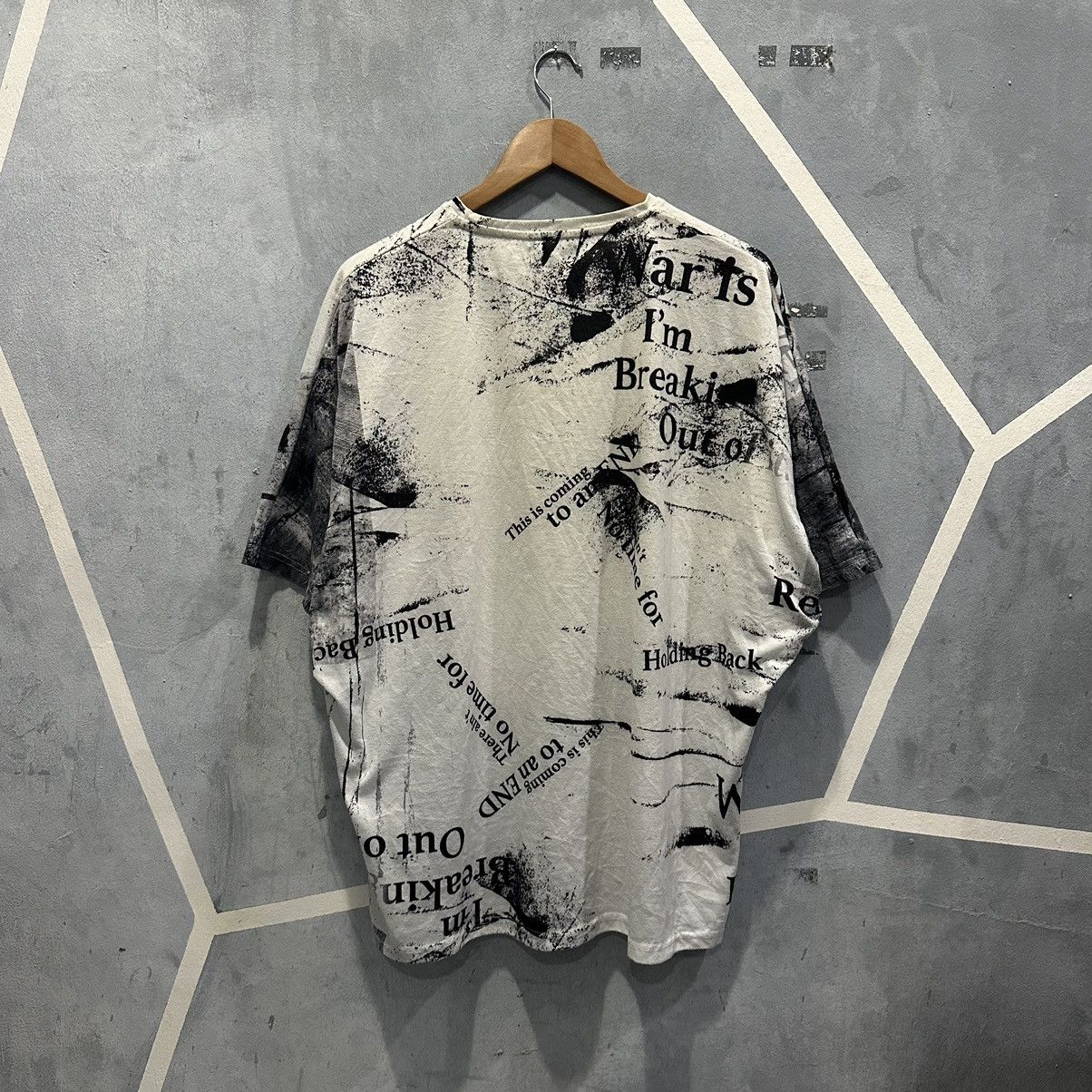 If Six Was Nine × Japanese Brand × semanticdesign Semantic Design Full Print Tshirt Size US L / EU 52-54 / 3 - 10 Thumbnail