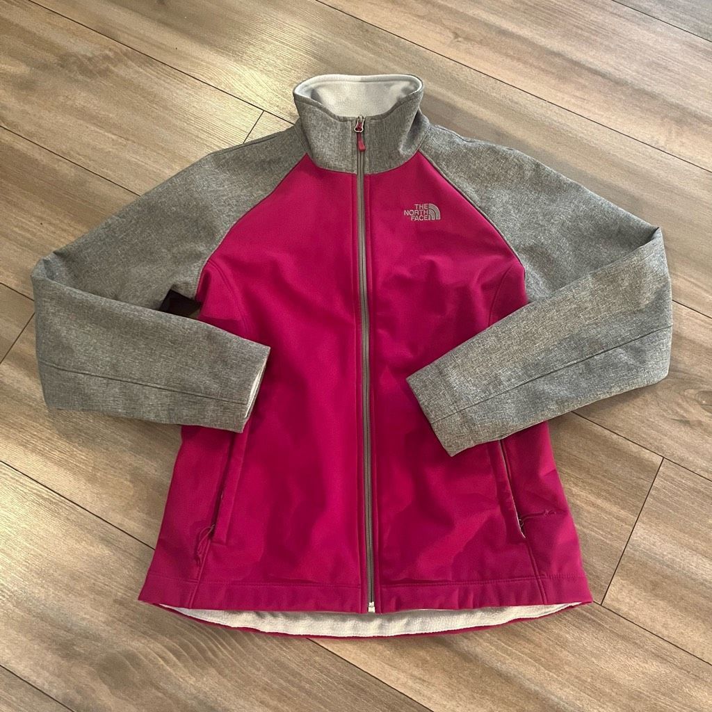 The North Face The North Face Grey/ Pink Jacket Women Medium Size M / US 6-8 / IT 42-44 - 1 Thumbnail