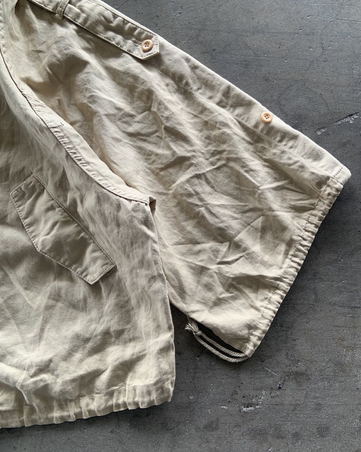 If Six Was Nine × Japanese Brand × Le Grande Bleu (L.G.B.) 1990s Mighty Women Military Unique Jacket Made In Japan Size US M / EU 48-50 / 2 - 5 Thumbnail