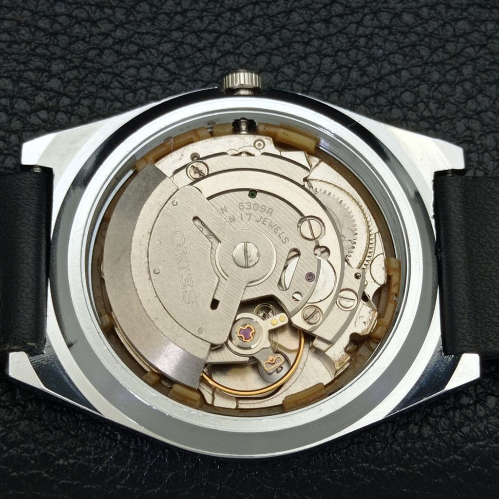 Seiko REFURBISHED VINTAGE SEIKO 5 AUTO JAPAN MENS WATCH a440224 Size 38 - 10 Thumbnail