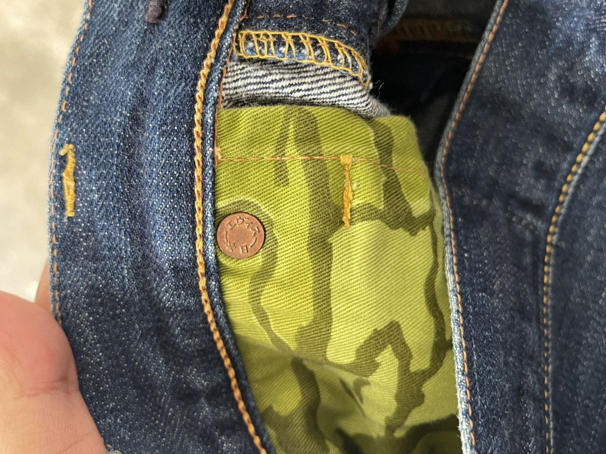 Evisu Evisu Lot 2000 Seagull Logo Selvedge Denim Jeans Size US 32 / EU 48 - 13 Thumbnail