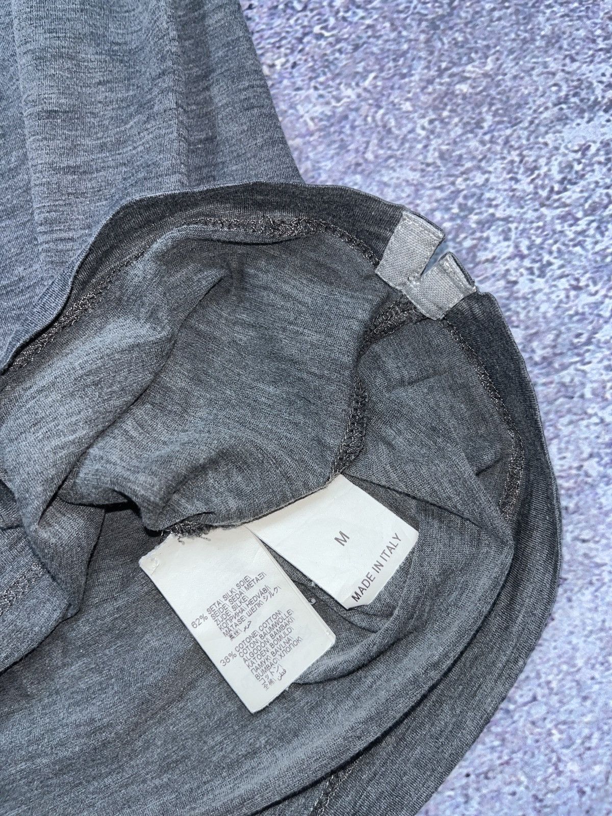 Brunello Cucinelli Luxury Brunello Cucinelli Men's T-shirt Silk Made in Italy Size US M / EU 48-50 / 2 - 5 Thumbnail