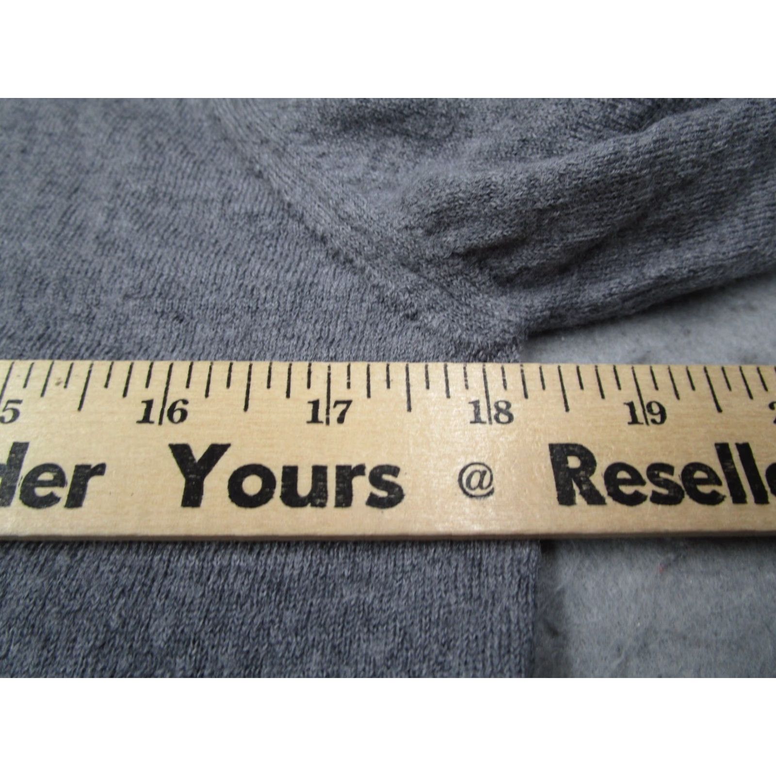 Zanone Zanone Women's Sweater 44 Gray V-Neck Wool Pullover Long Sleeve Made in Italy Size M / US 6-8 / IT 42-44 - 6 Thumbnail