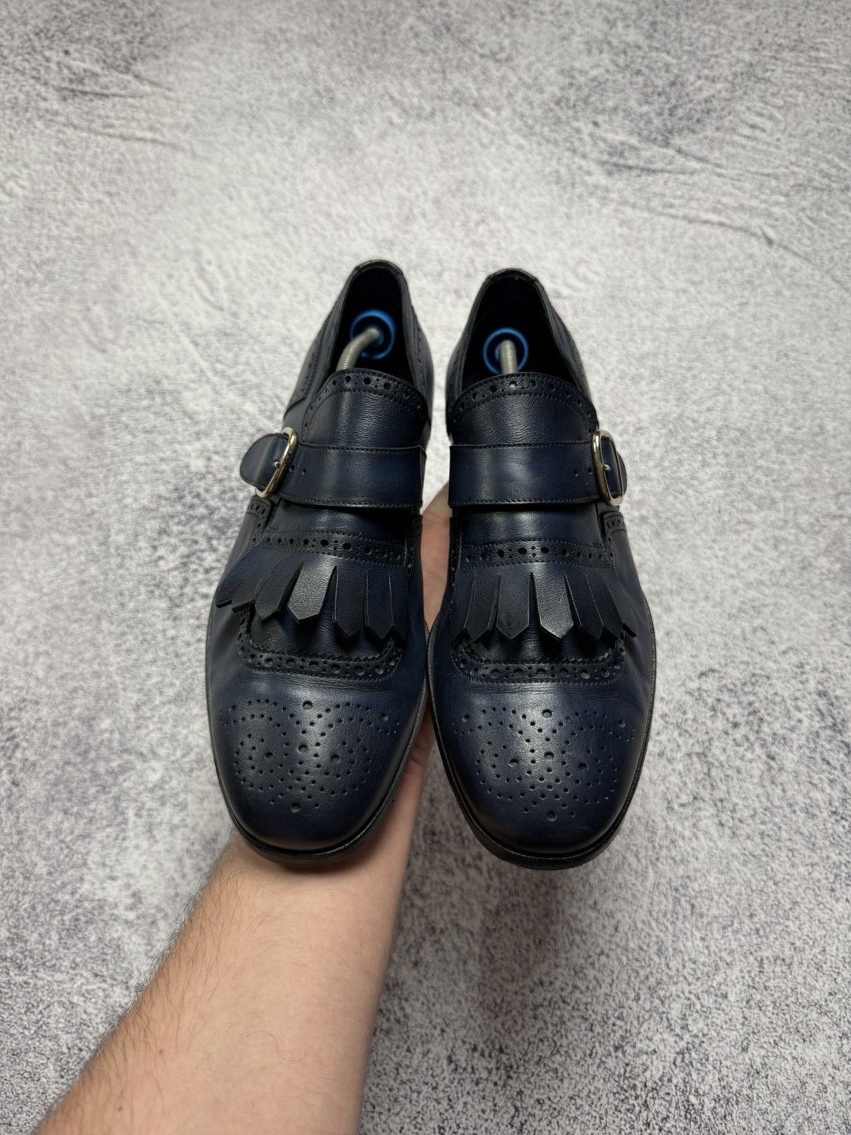 Santoni Santoni Loafers Formal Leather Shoes Boots Luxury Style Rare Size US 7 / EU 40 - 3 Thumbnail