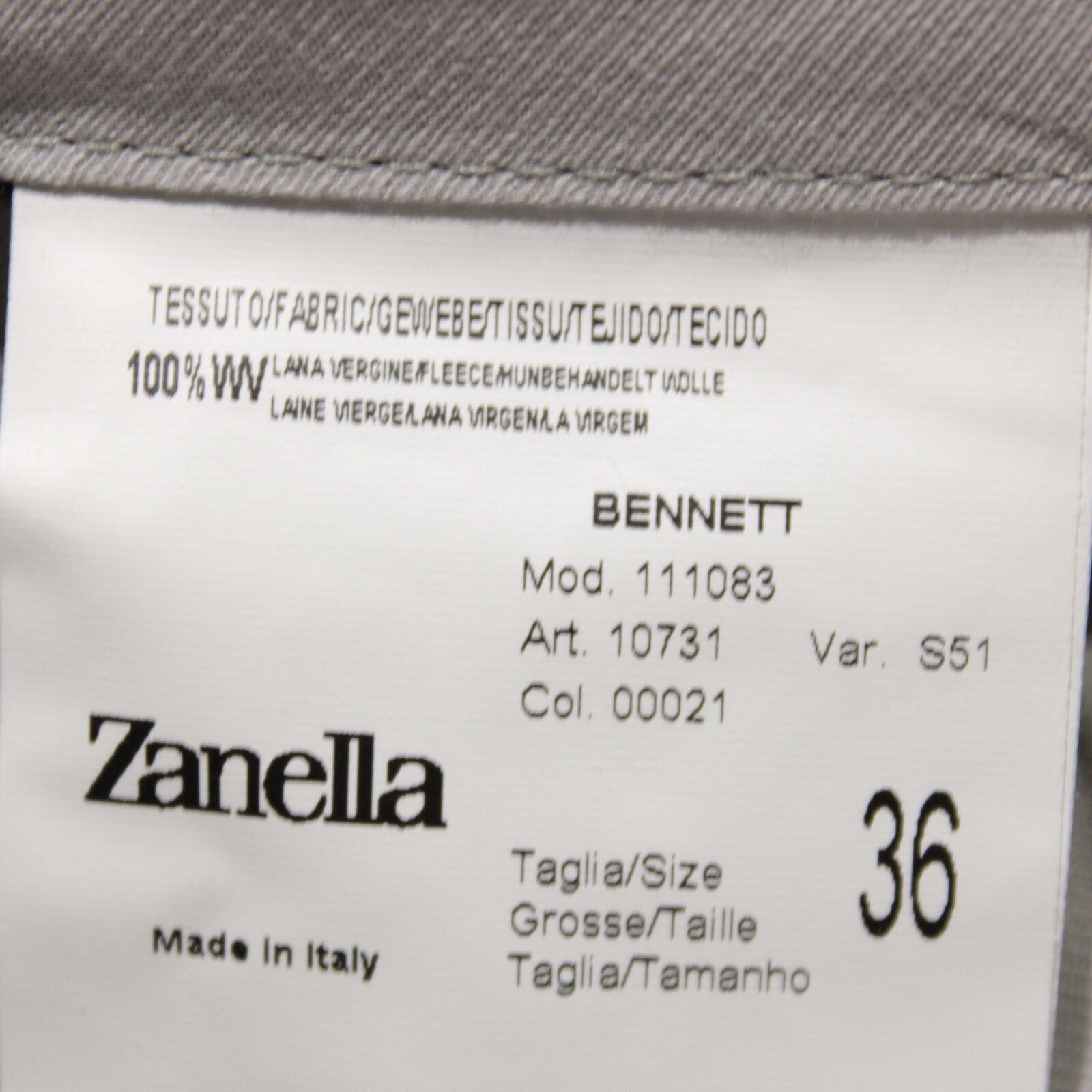 Zanella Zanella New with tags Dress Pants Size 36 US In Gray Size US 36 / EU 52 - 6 Thumbnail