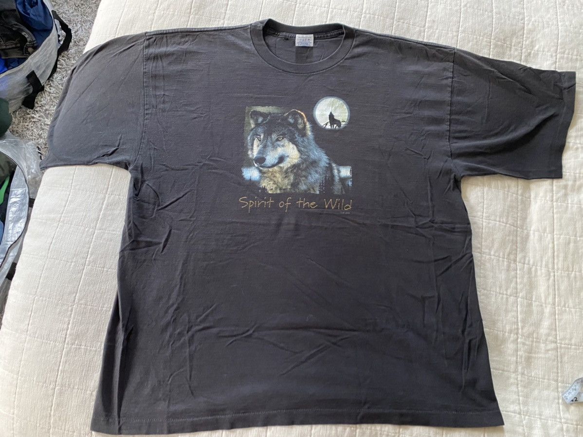 Native × Vintage Single stitch wolf Tshirt XXL Size US XXL / EU 58 / 5 - 2 Thumbnail