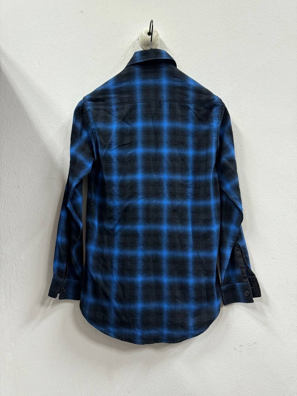 Saint Laurent Paris AW16 Saint Laurent Paris Electric Blue Shadow Flannel Size US XS / EU 42 / 0 - 2 Thumbnail