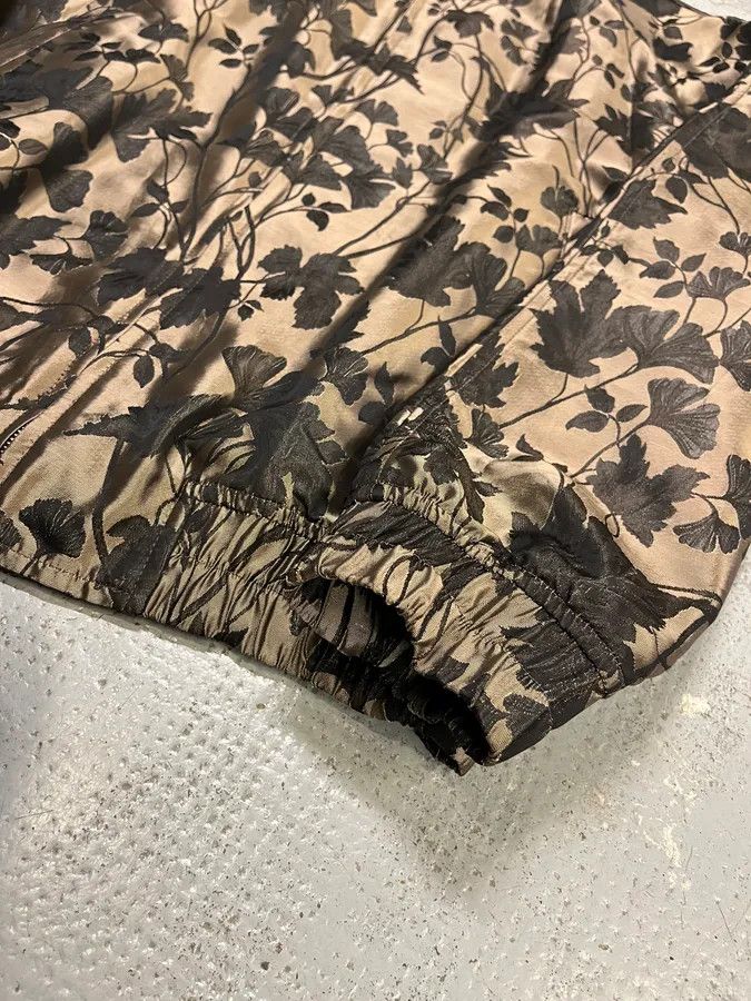 Emporio Armani AW2023 Emporio Armani Floral Print Black & Beige Bomber Jacket Size US M / EU 48-50 / 2 - 6 Thumbnail
