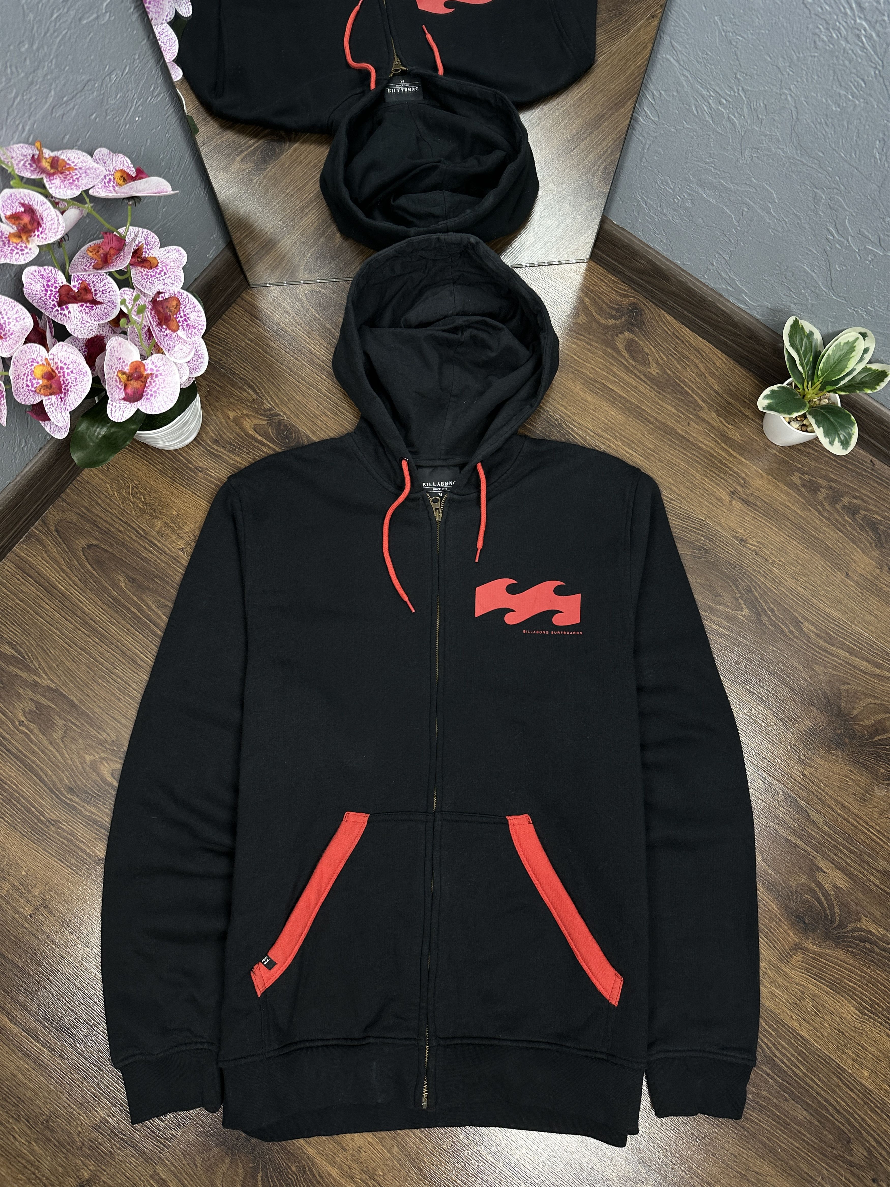 Billabong Billabong Mens Zip Hoodie Size US M / EU 48-50 / 2 - 1 Thumbnail