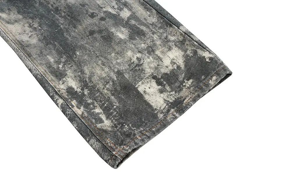 Jean × Vintage Baggy Jeans Distressed Opium Denim Wash Faded Size US 32 / EU 48 - 9 Thumbnail