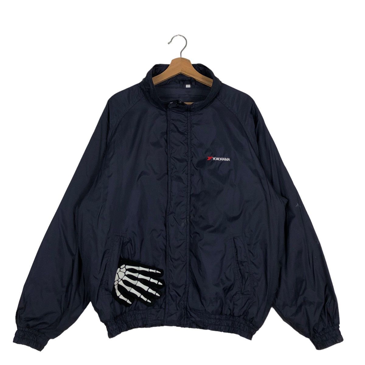 Japanese Brand 🔥90’s Racing Bomber Jacket Worker Yokohama Big Logo Size US M / EU 48-50 / 2 - 2 Thumbnail