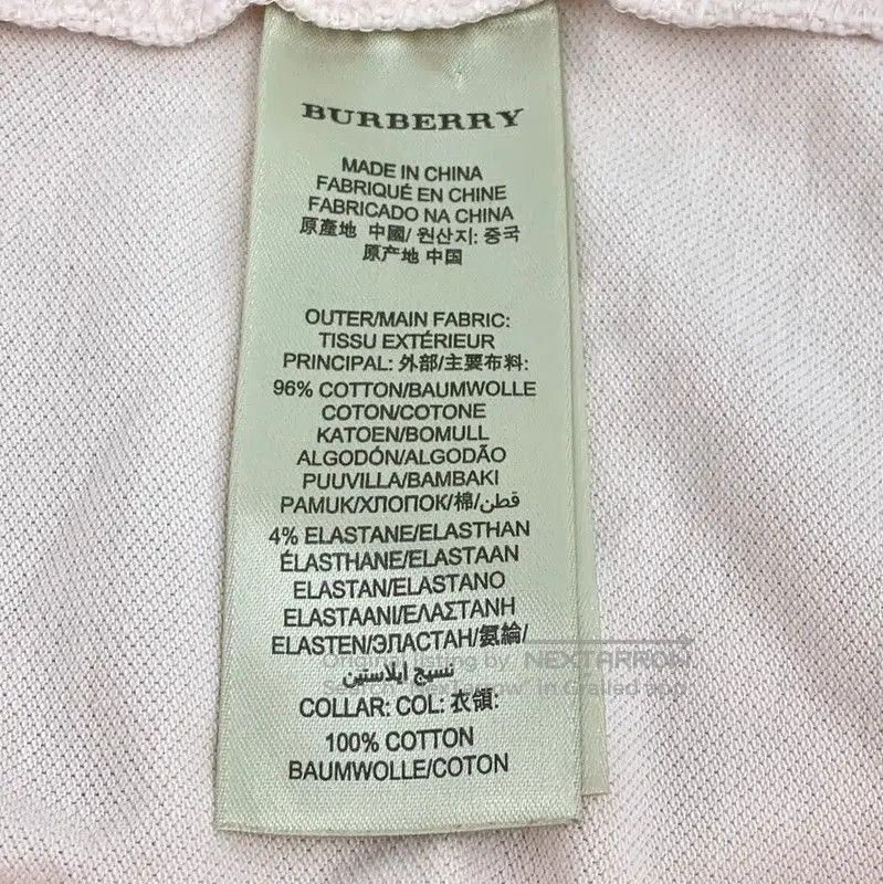 Burberry Burberry Pink Cotton Women's T-Shirt. Size XS / US 0-2 / IT 36-38 - 6 Thumbnail