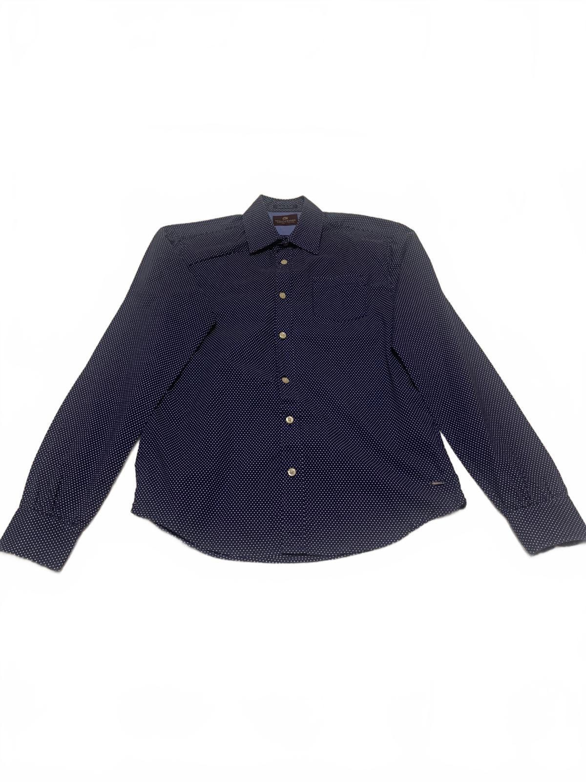 Scotch & Soda Scotch & Soda Navy Blue Polka Dot Button Up Shirt S Size US S / EU 44-46 / 1 - 4 Thumbnail
