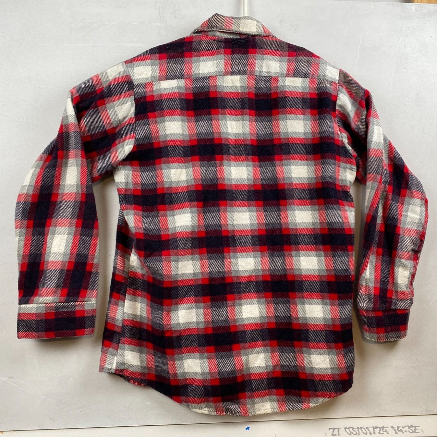 Vintage Prest-Rite Men's Flannel Shacket XL Plaid 100% Cotton Vintag Size US XL / EU 56 / 4 - 9 Thumbnail