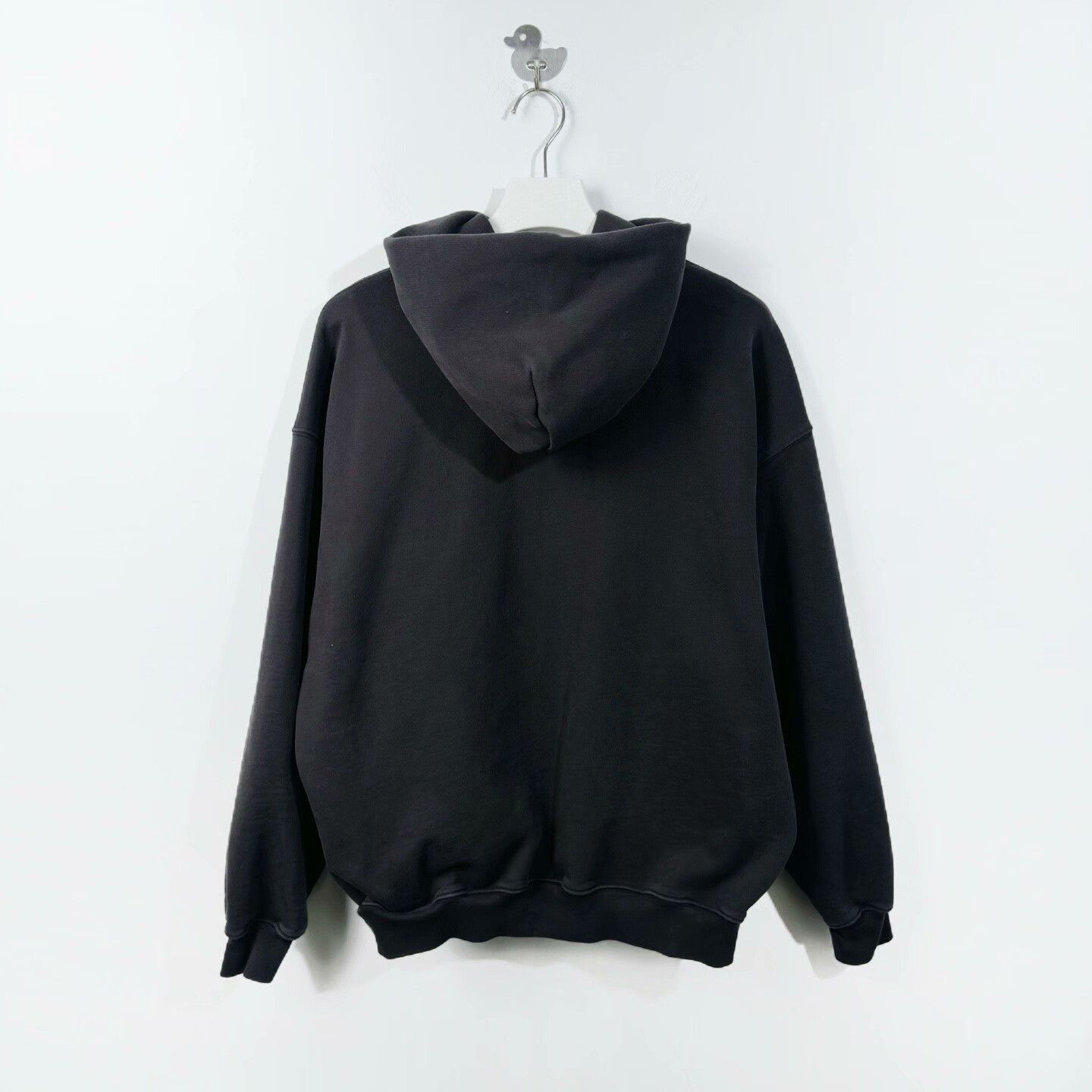 Balenciaga balenciaga black hoodie with logo Size US L / EU 52-54 / 3 - 2 Thumbnail