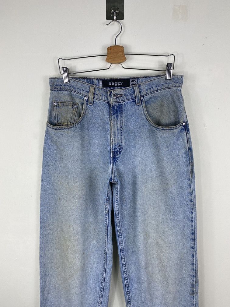 Levi's Vintage Clothing × Vintage RARE Vintage Levis 90s Baggy Silvertab loosedirty distressed Size US 32 / EU 48 - 5 Thumbnail