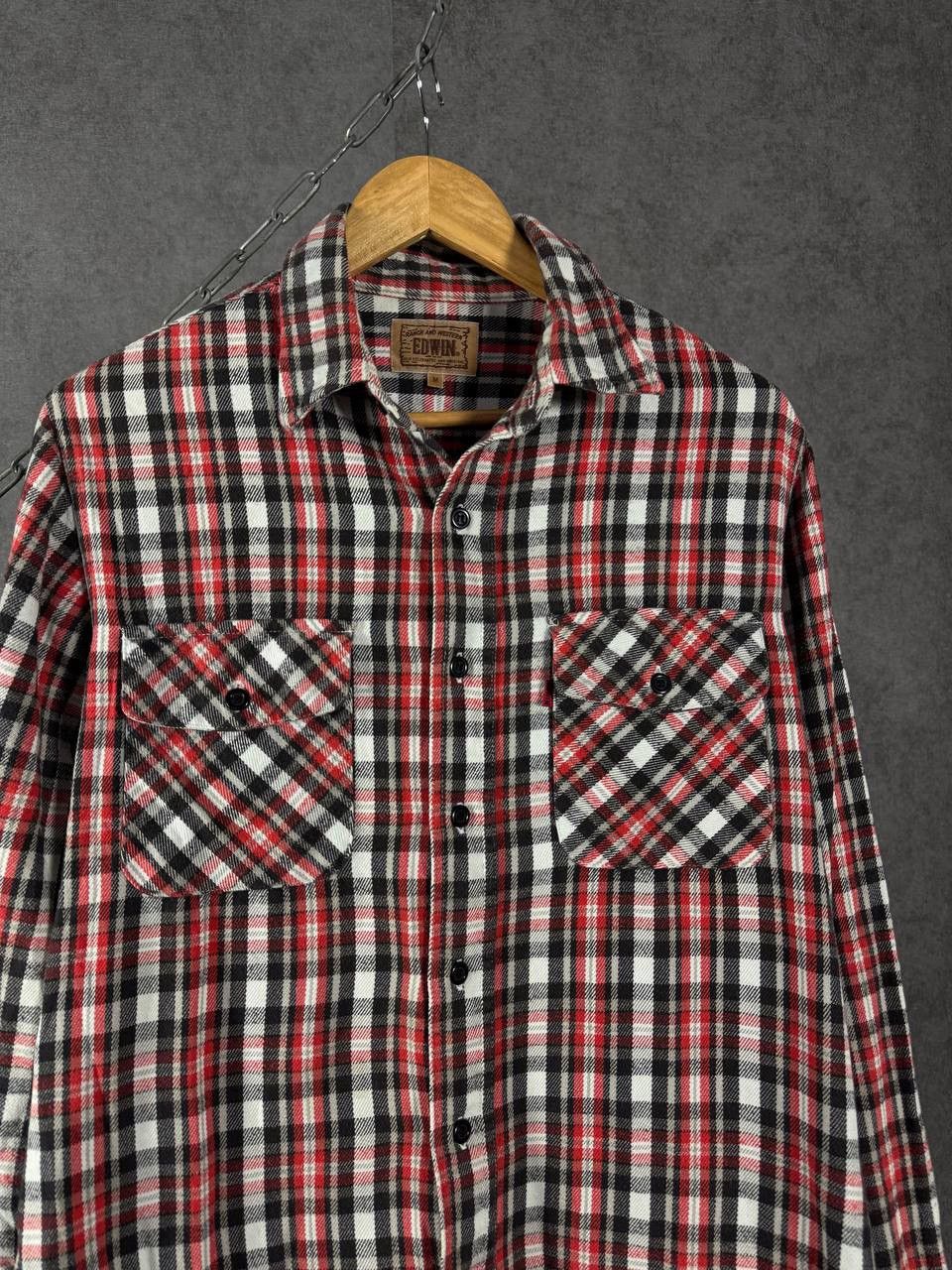 Edwin Edwin designer Ranch and Western flannel shirt Size US M / EU 48-50 / 2 - 3 Thumbnail