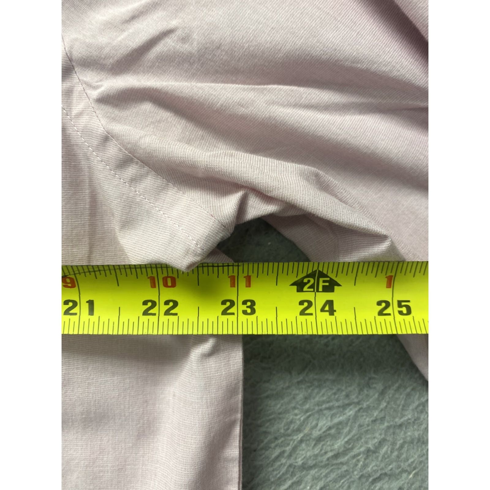 Croft & Barrow Croft & Barrow Shirt Mens Size L Button-Up Long Sleeve Pink /107-2 White Cotton Polyester Regular Men Casual Collared Button Up Shirt Size US L / EU 52-54 / 3 - 4 Thumbnail
