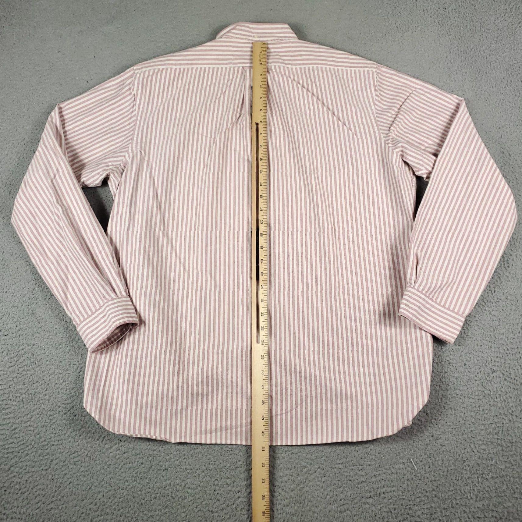 Ralph Lauren Ralph Lauren Shirt Mens XL Red White Striped Pony Button Up Long Sleeve Mens XL Red Striped Ralph Lauren Shirt Button Up Long Sleeve Size US XL / EU 56 / 4 - 3 Thumbnail