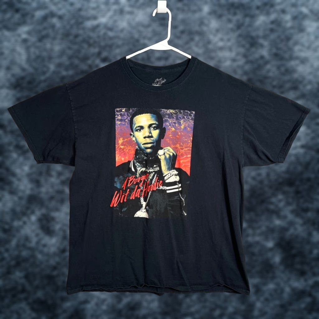 Vintage A Boogie Wit Da Hoodie Graphic T-Shirt Black XL Mens Size US XL / EU 56 / 4 - 1 Thumbnail