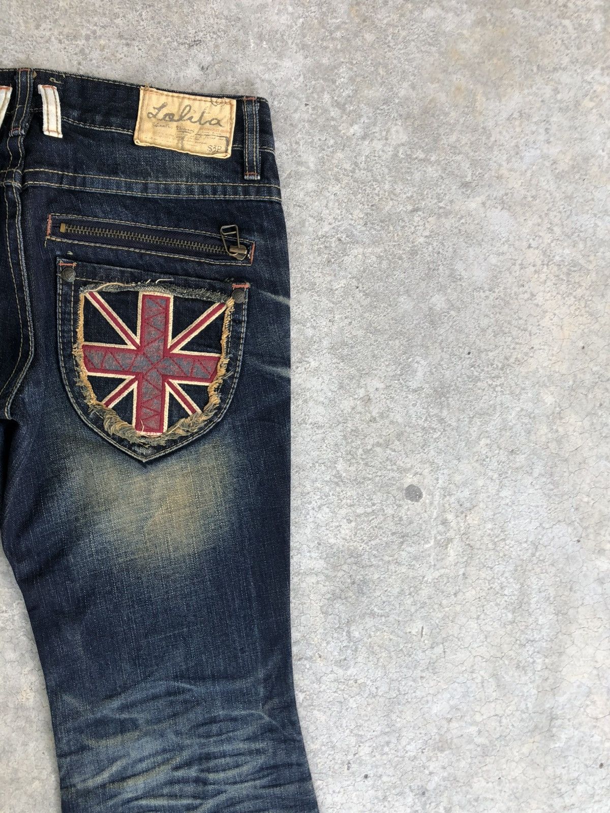 Japanese Brand Yoshitomo Nara Lolita Flared Jeans Distressed Size US 31 - 10 Thumbnail