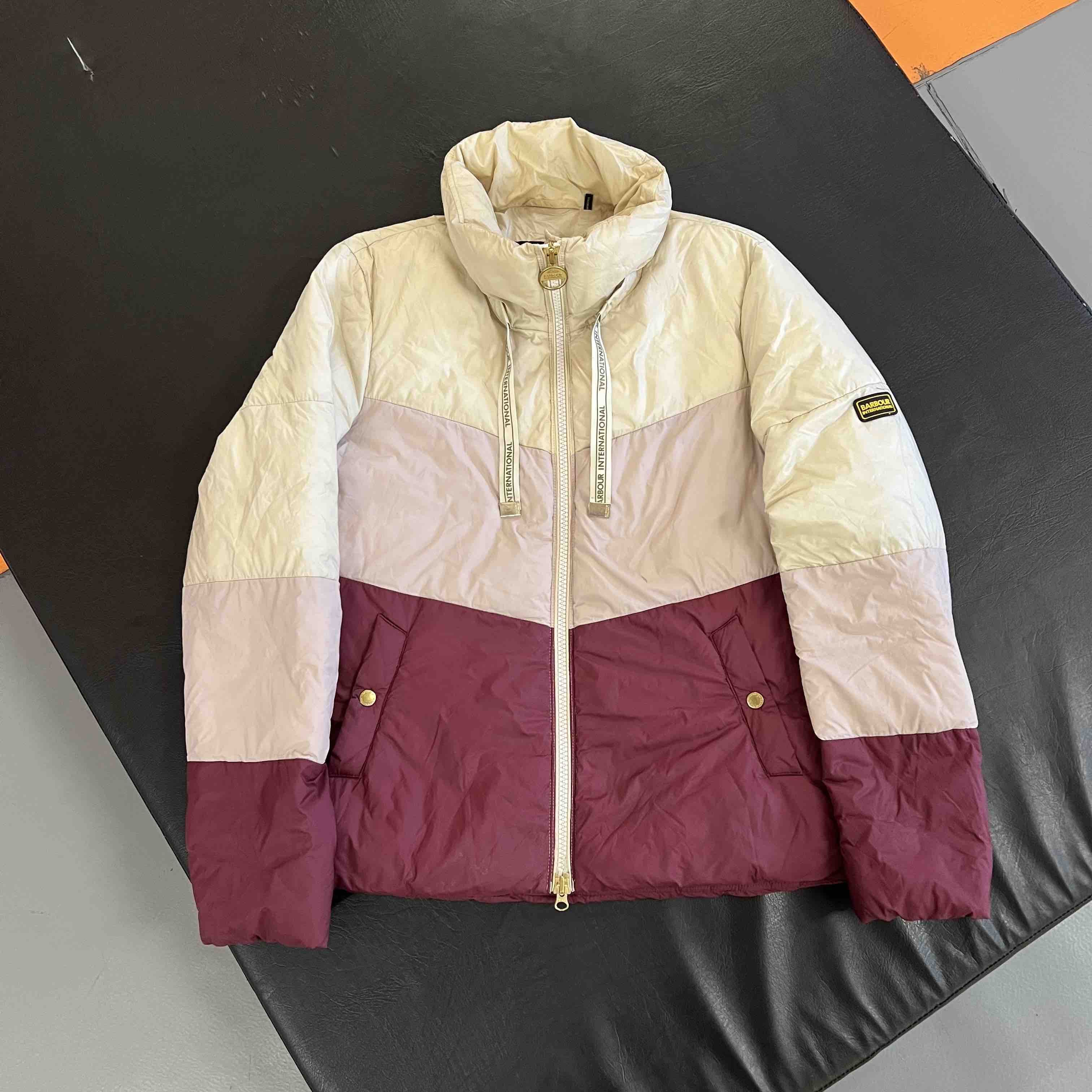Barbour Kendrew Quilt Jacket Woman Sz 16