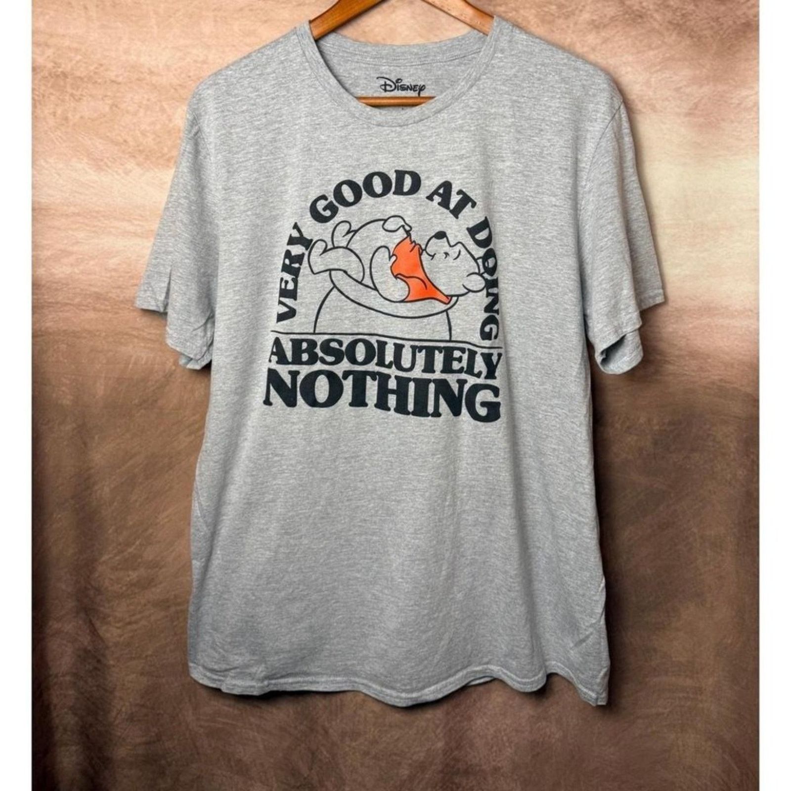 Disney Disney Winnie the Pooh Shirt Graphic Tee Size L Pre-Owned Size US L / EU 52-54 / 3 - 3 Thumbnail